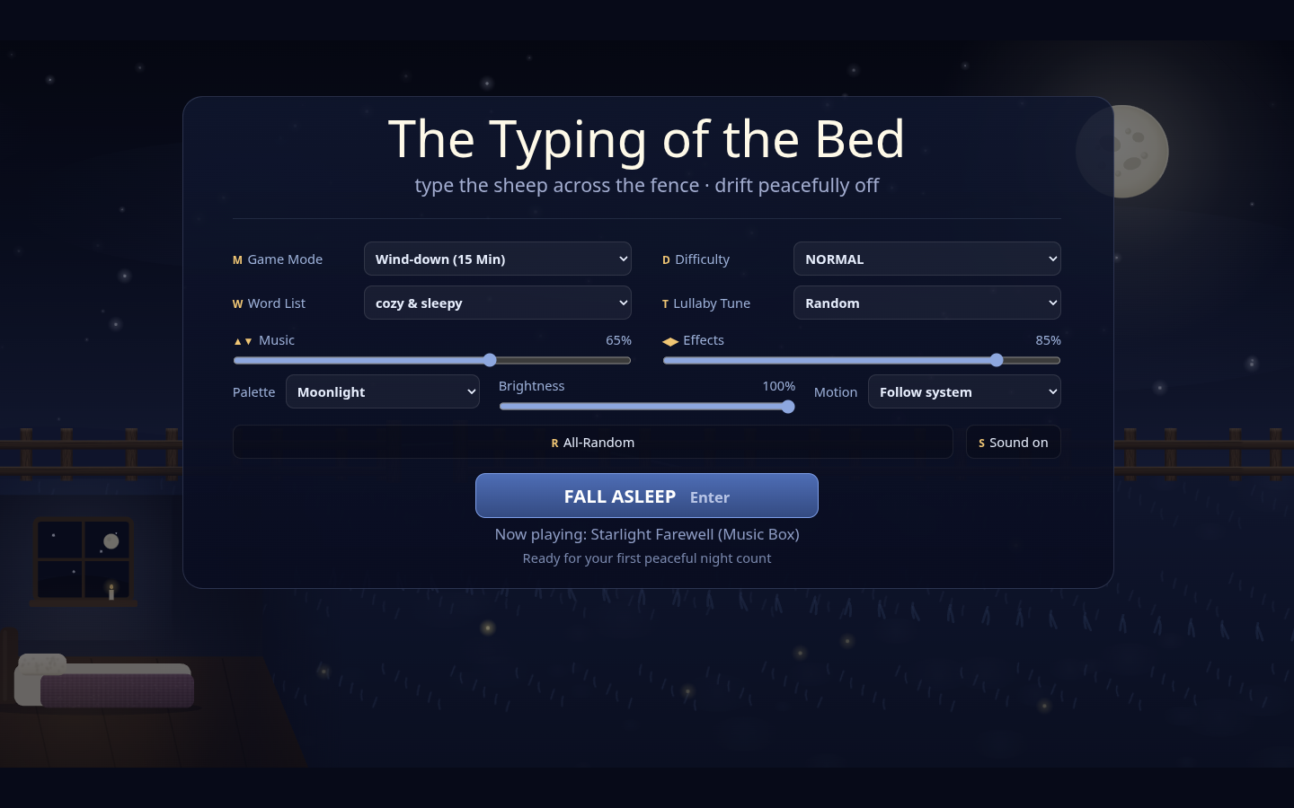 The Typing of the Bed summary after ending a short captured session